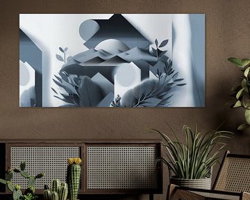 Abstrakte Landschaft von Irene Ibanez