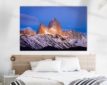 Sunrise on Cerro Fitzroy by Chris Stenger