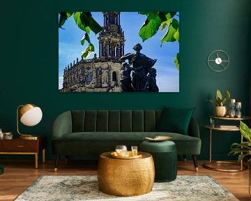 Dresden Cathedral by Ullrich Gnoth
