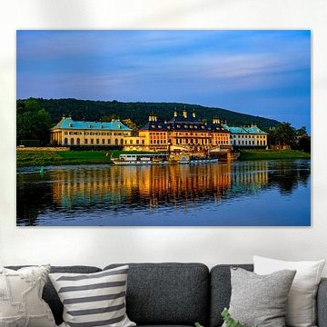 Schloss Pillnitz, Dresden, Sachsen, Deutschland