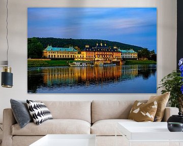 Château de Pillnitz, Dresde, Saxe, Allemagne sur Ullrich Gnoth