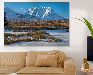 Creise; Black Mountain Range; Lochaber; Schottland; Vereinigtes Königreich von Arch White