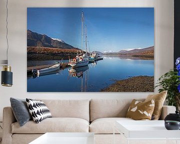 Ballachulish Marina on Loch Leven; Lochaber; Scotland; UK by Arch White