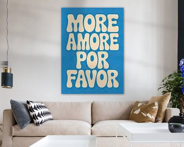 More Amore Por Favor Typography by Niklas Maximilian