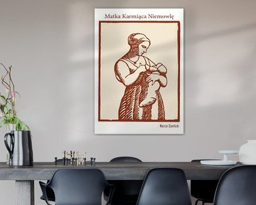 Matka karmiąca niemowlę by DOA Project