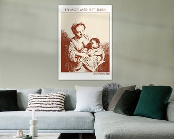 En mor med sit barn (A Mother with her Child) by DOA Project