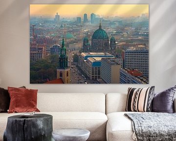 Berlin im Sonnenuntergang von Martin Wasilewski