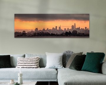 San Francisco Skyline van Photo Wall Decoration