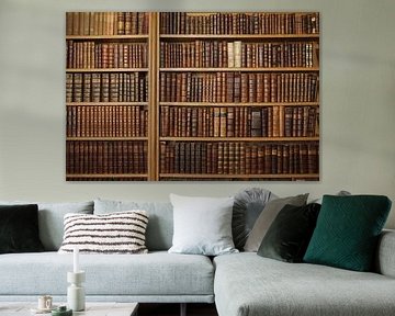 Bücherregal mit alten Büchern von Patricia Hofmeester