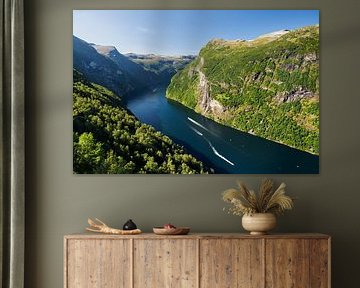 Geiranger Fjord by Rainer Mirau