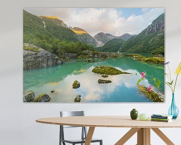 Mountain summer in Norway by Rainer Mirau