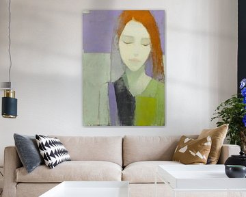 Lavender and Orange Calm