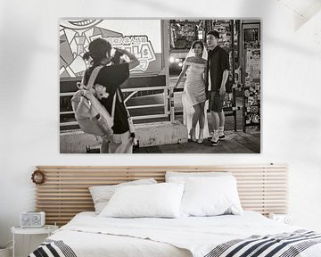 Newlyweds, Shibuya Tokyo by André Bouterse