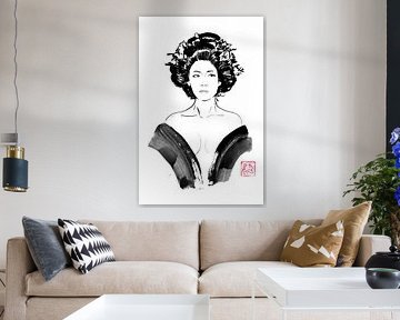 naked geisha by Péchane Sumie