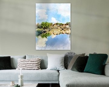 Spaarndam, Noord-Holland, Nederland. van Danny de Klerk