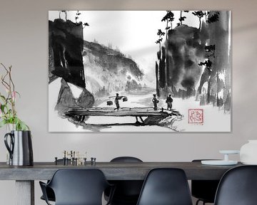 canyon passage by Péchane Sumie