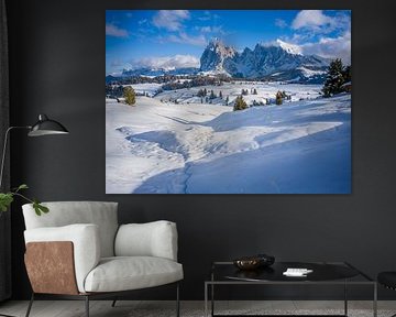 Seiser Alm im Winter von t.ART