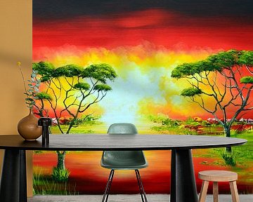 Afrika von Gena Theheartofart