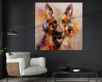 Deutscher Schäferhund von Marjolein Deelen