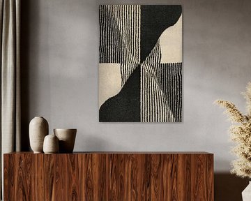 Géométrie abstraite : bandes déformées