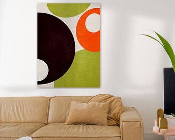 MODERNE KLEURRIJKE GEOMETRISCHE ABSTRACTE KUNST