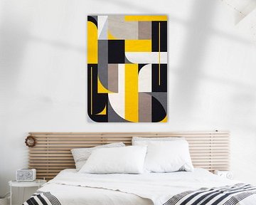 MODERNE KLEURRIJKE GEOMETRISCHE ABSTRACTE KUNST