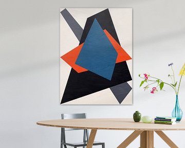 MODERNE KLEURRIJKE GEOMETRISCHE ABSTRACTE KUNST