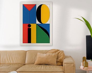 MOIN Typographie abstraite : style Bauhaus sur Niklas Maximilian