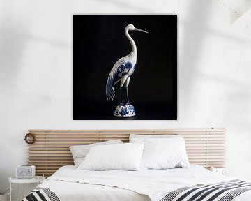 Delft Blue Heron