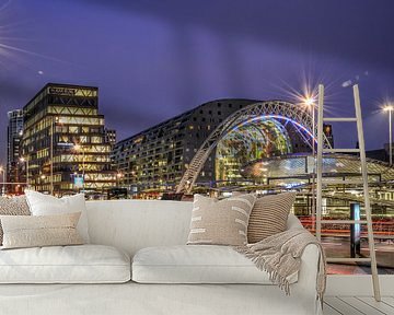 Rotterdam: Ochtendspits op de Blaak van Frans Blok - foto's, kunst en andere wanddecoratie