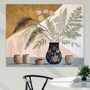 Vase « & Ferns» sur Peintures accrocheuses