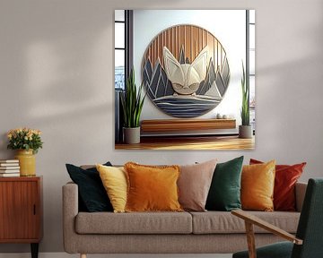 Katzen-Gelassenheit von Vythryd Arts