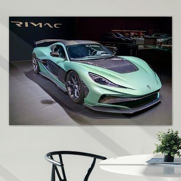 Voiture de sport électrique Rimac Nevera R sur Sjoerd van der Wal Photographie