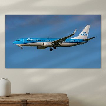 KLM Boeing 737-800 Passagierflugzeug.
