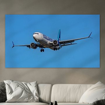 Passagierflugzeug vom Typ Icelandair Boeing 737 MAX 8.