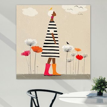 Walking into spring by Mirjam Duizendstra