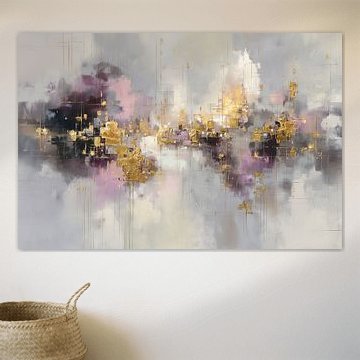 Wohnzimmer Kunst | Sanfter Horizont von Zen und Mehr
