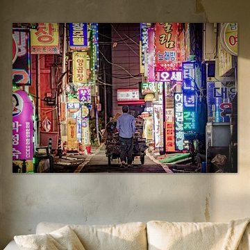 Recycling in Busan, Südkorea