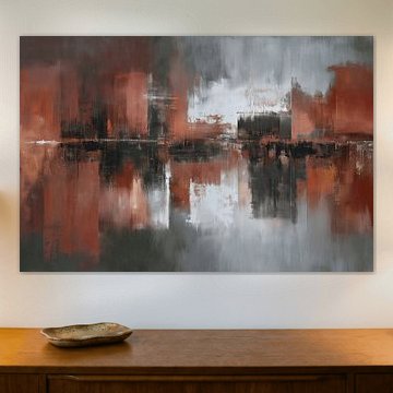Abstract painting | Lounge Horizon by Zen and More