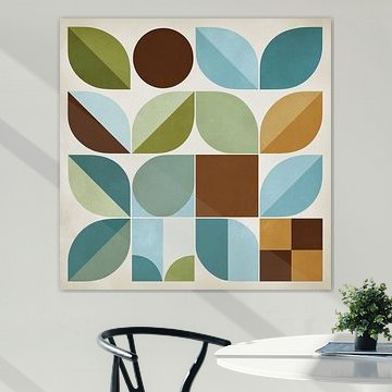 Botanical Forms | Leaf Play by ARTEO Paintings