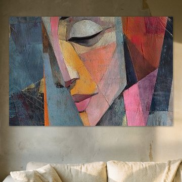 Woman Portrait | Woman With Colour by Art Whims