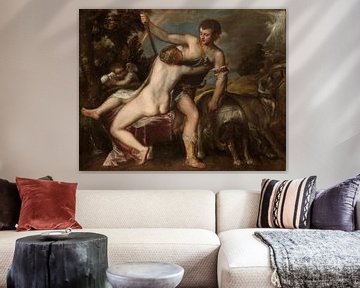 Venus und Adonis - Tizian