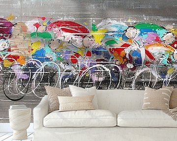 cyclists by Atelier Paint-Ing