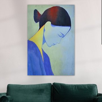 female profile by ARTEO Paintings
