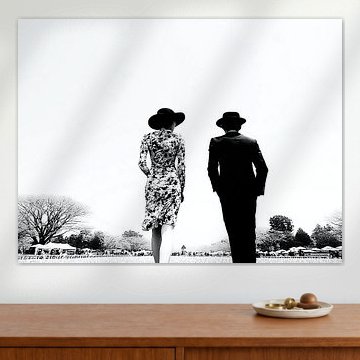 Ensemble vers l'horizon – une promenade silencieuse à travers le temps