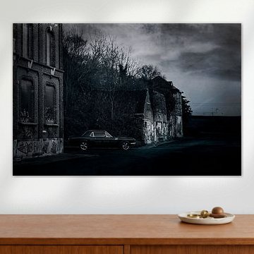 The last drive in Doel, Belgium by Marijke Trienekens