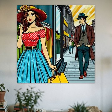 Mode Retro 1950 von Tatjana Korneeva