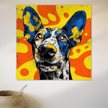 Pop-Art Hund Nr. 1