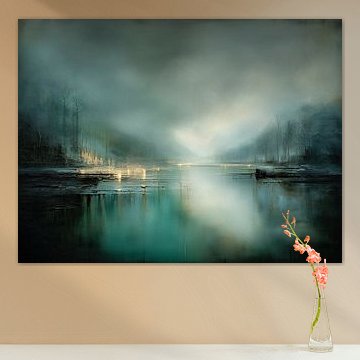 Quiet Lagoon Glow by Zen and More