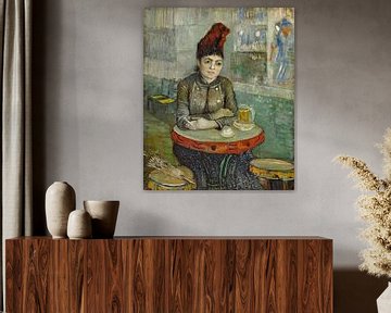 Vincent van Gogh. Agostina Segatori Sitting in het Café du Tambourin